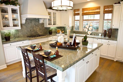 GraniteKitchenCountertopGreen LongIsland KP STONE & CABINET INC