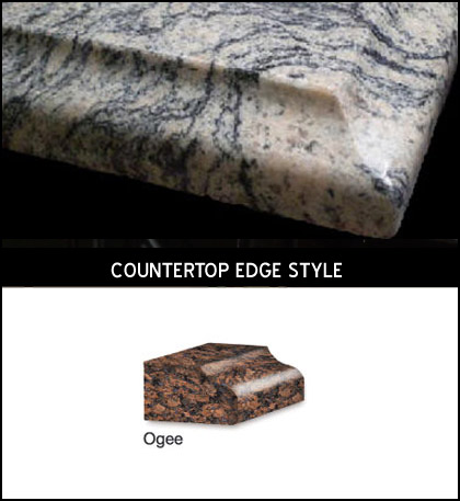 Us Granite Countertop Makeover Edges, Bullnose Granite Countertop Edges