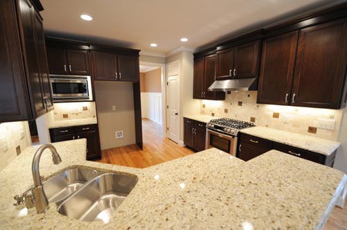 Granite Kitchen Countertop White Rochester Pembroke, NY